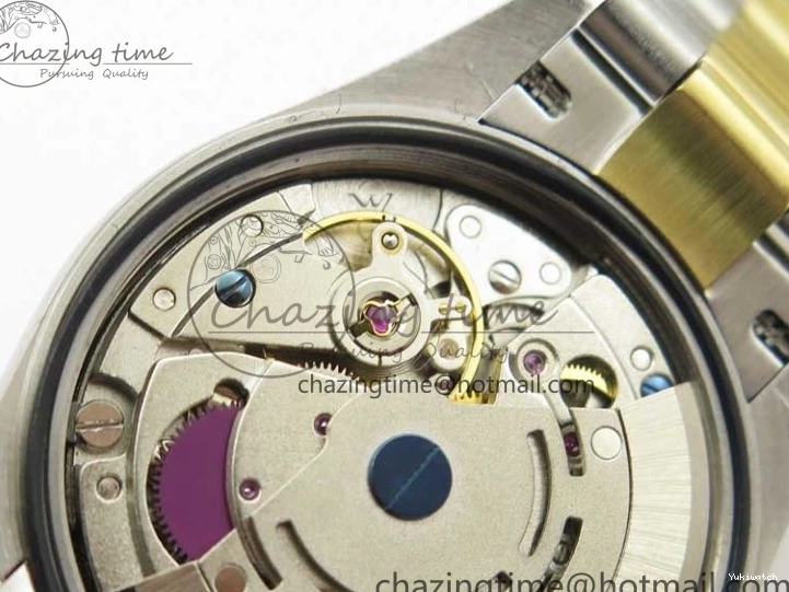 Dial BP Oyster Bracelet on YG Best Purple Maker 31mm Edition Roman 278273 SS Datejust YG SS 0203